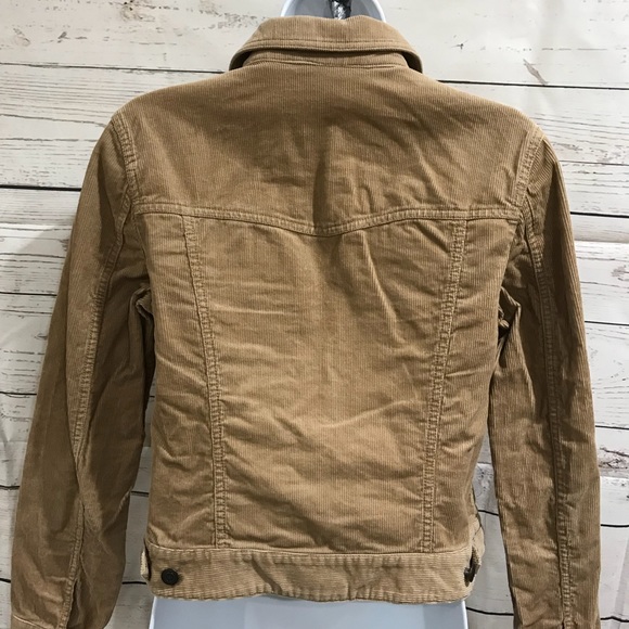 I.N.C. Tan Zippered Corduroy Jacket - Picture 5 of 6